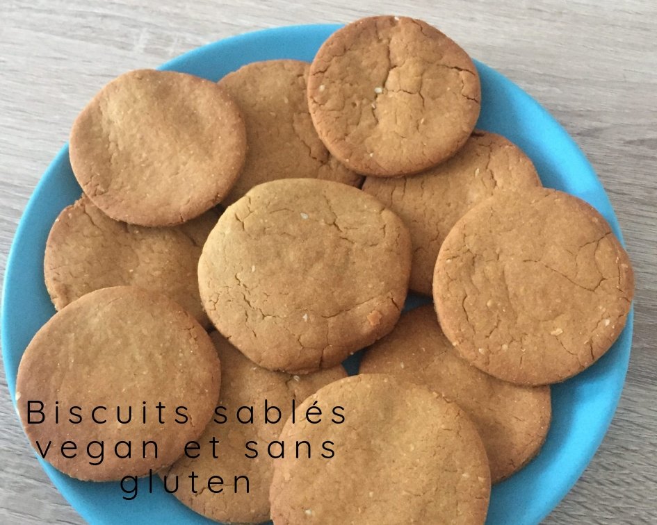 Biscuits sablés vegan et sans gluten !